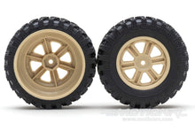 Lade das Bild in den Galerie-Viewer, XK 1/12 Scale Military Truck Tan Right Tires WLT-124302-1103-001
