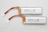 XK 450mAh 1S 3.7V 25C Battery (2 Pack) WLT-K110-005