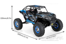 Load image into Gallery viewer, XK Rock Racer 1/10 Scale 4WD Buggy (Blue) - RTR WLT-10428-A2-Blue
