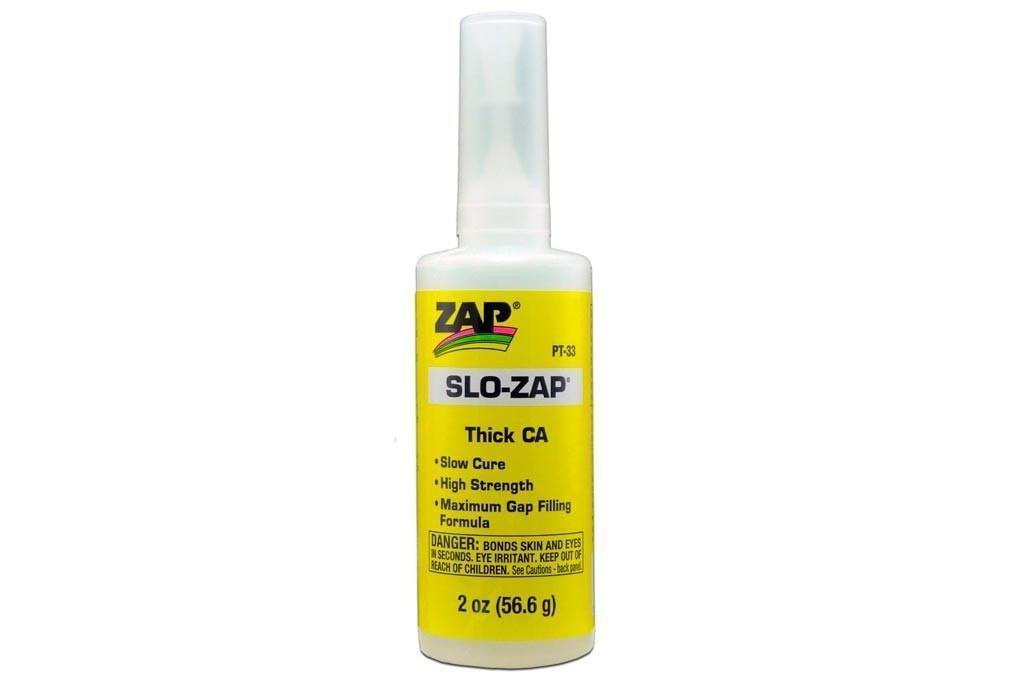 ZAP Slo ZAP CA Glue, Thick, 2 oz PT-33