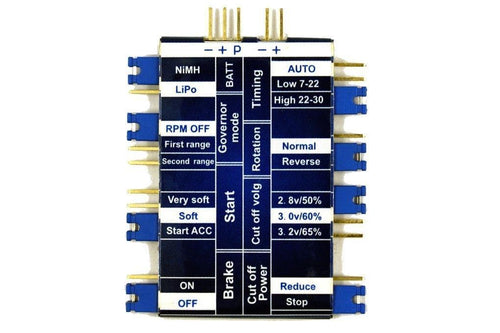 ZTW Air ESC Programming Card for FMS and RocHobby ESCs ZTW110000010